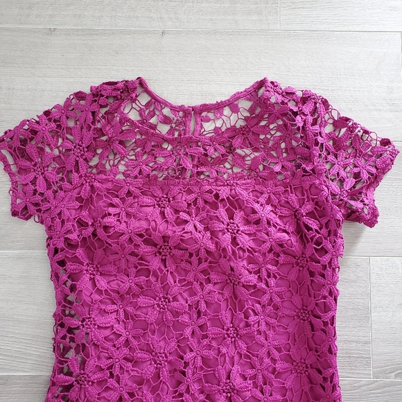 NWT HOLLISTER Crochet Lace Dress Size 5 - Picture 3 of 8